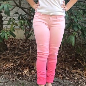 Pink Ombré Pants